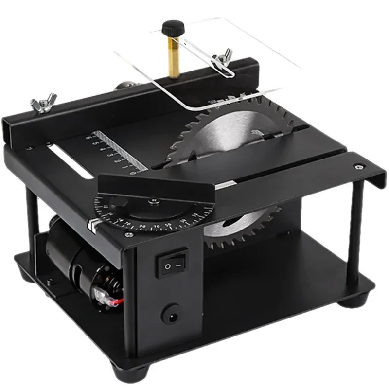Woodworking Electric Saw - Mała pilarka stołowa DIY do obróbki