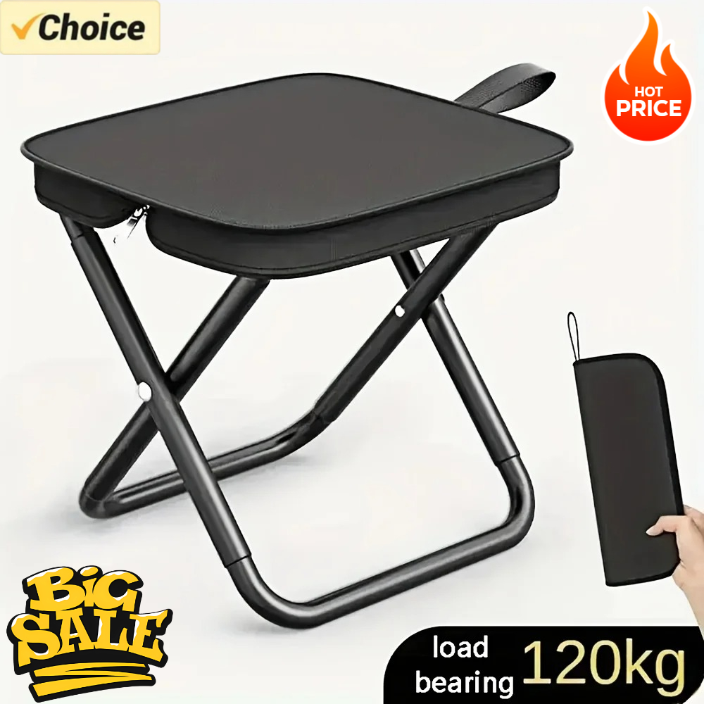 Woodworking Outdoor Furniture - Przenośny składany stołek, lekki krzesło kempingowe,