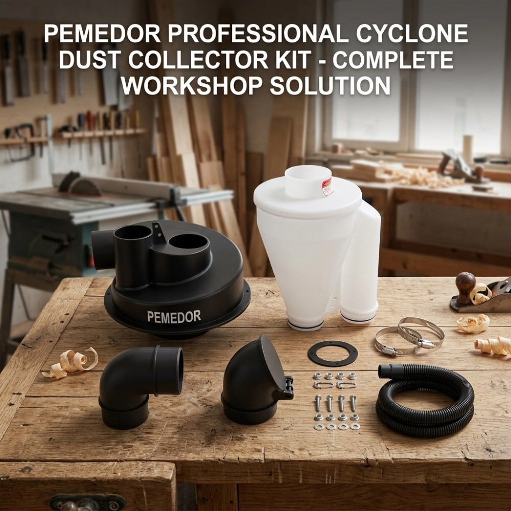 Vacuum Cleaner Woodworking - Nowy przemysłowy separator pyłu dwucyklonowy do