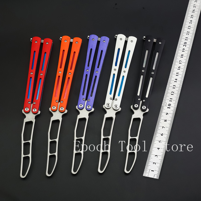 Woodworking News - Nowy Treningowy Balisong Przenośny Nóż Motylkowy