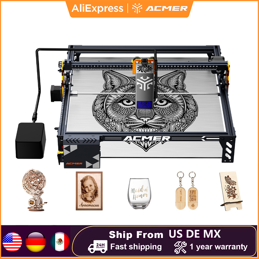 Woodworking App - Laserowa grawerka ACMER P1 S PRO