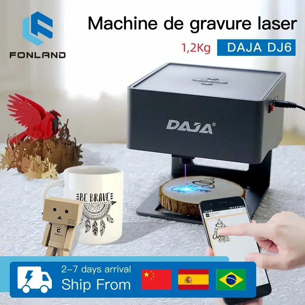 Woodworking Logo - FONLAND DJ6 grawer laserowy CNC DIY