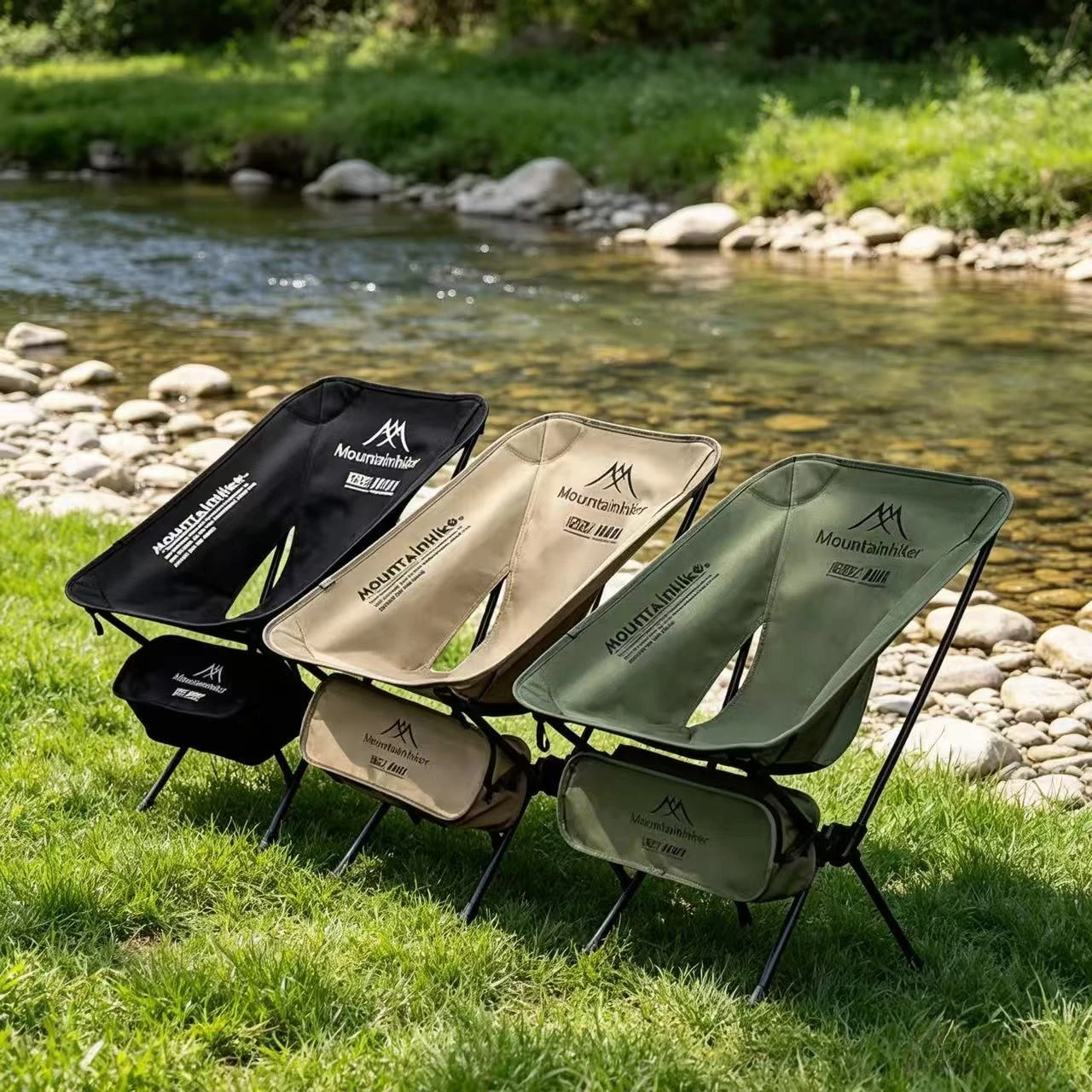 Woodworking Outdoor Furniture - Składane Ultralekkie Krzesło Księżycowe Przenośne Leniwe