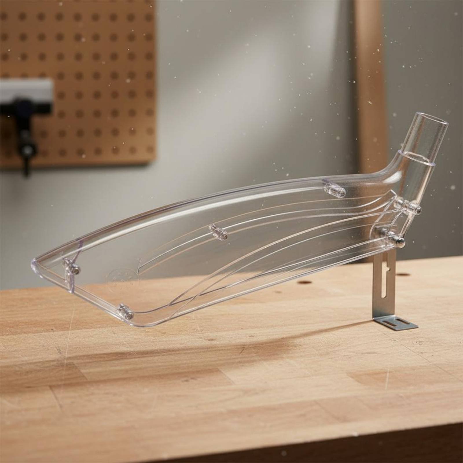 Vacuum Cleaner Woodworking - Przezroczysta osłona tarczy piły, łatwa instalacja,