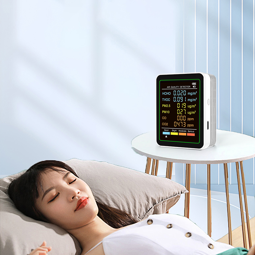 Tester jakości powietrza 6w1 z – Woodworking App recenzja i cena