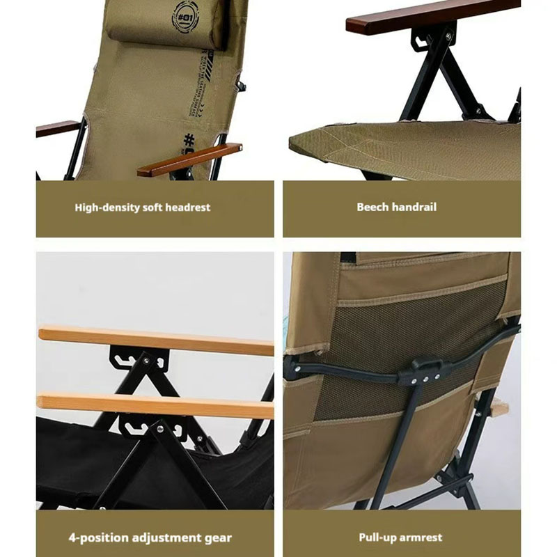 Składane krzesło plażowe/kempi – Woodworking Outdoor Furniture recenzja i cena