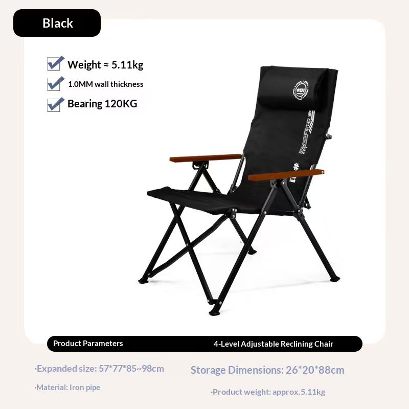 Składane krzesło plażowe/kempi – Woodworking Outdoor Furniture recenzja i cena