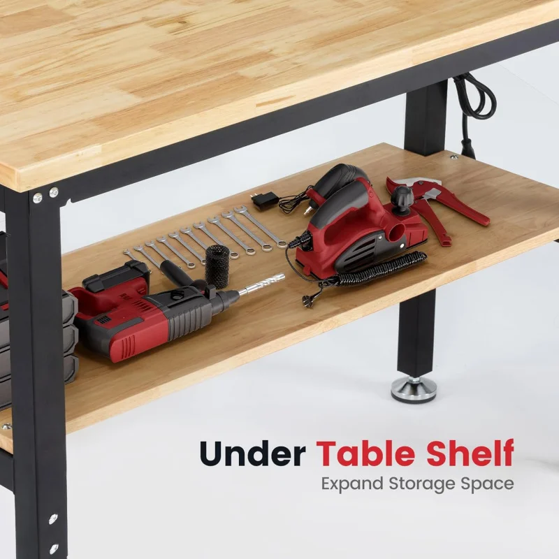 Stół roboczy do garażu z regul – Woodworking Garage recenzja i cena