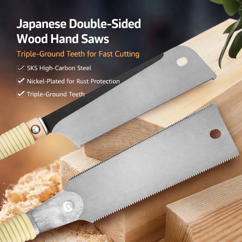 Japońska piła ręczna dwustronn – Woodworking In Japanese recenzja i cena