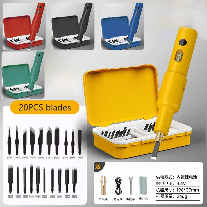 Zestaw 20 ostrzy do elektryczn – Woodworking Shop recenzja i cena