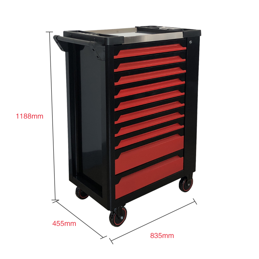 Wózek narzędziowy metalowy, wy – Woodworking Garage recenzja i cena
