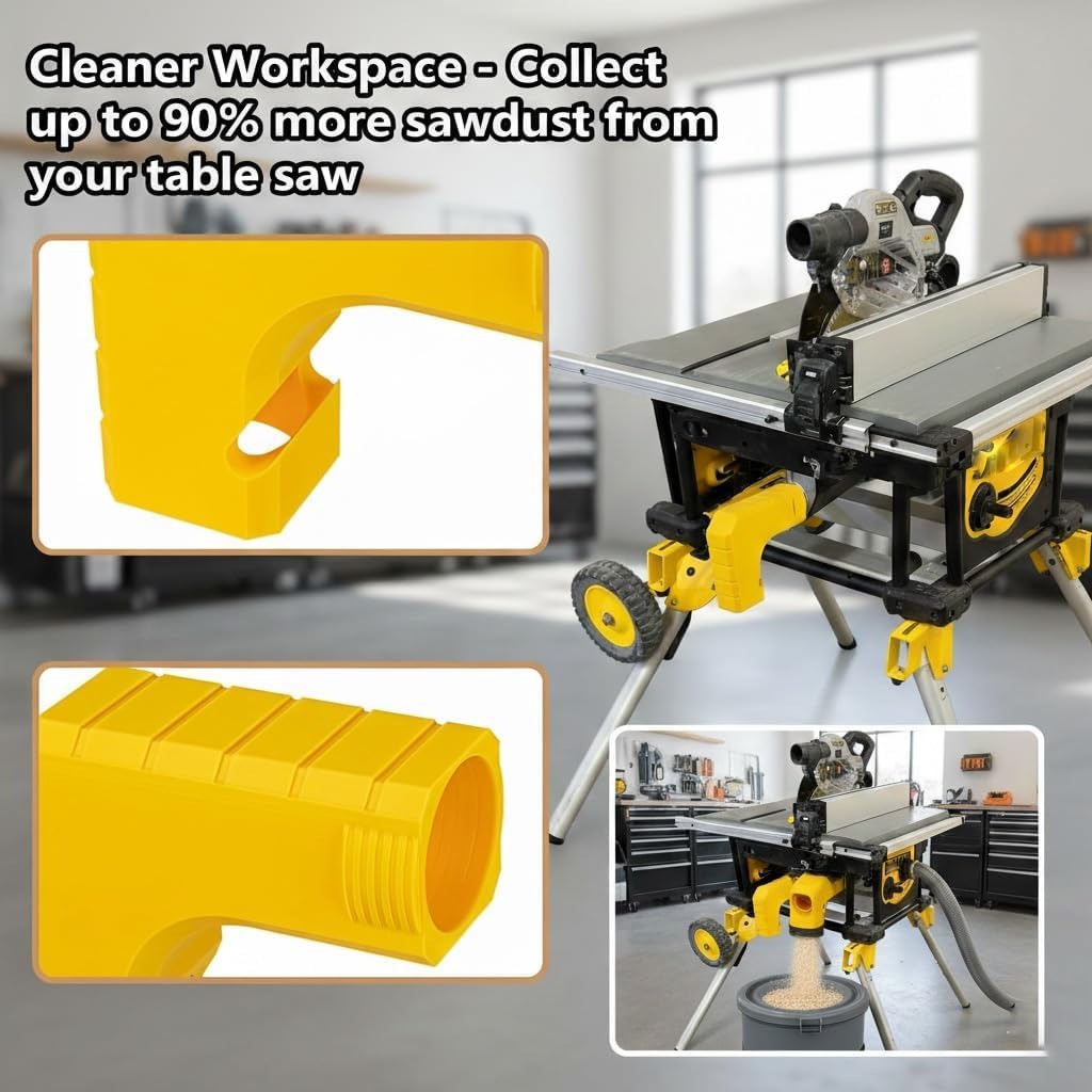 Adapter do odsysania pyłu stol – Vacuum Cleaner Woodworking recenzja i cena