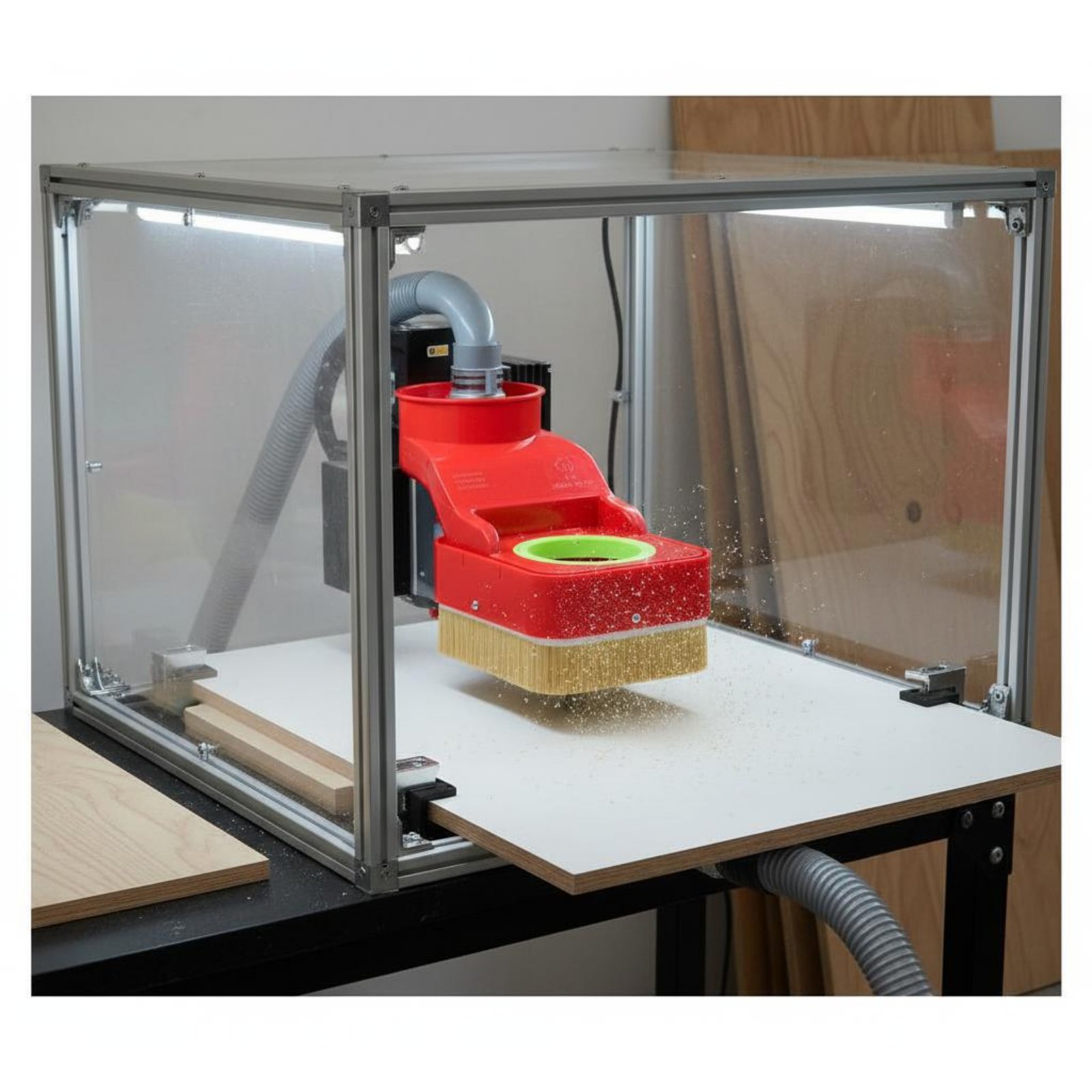 Osłona przeciwpyłowa do frezar – Vacuum Cleaner Woodworking recenzja i cena