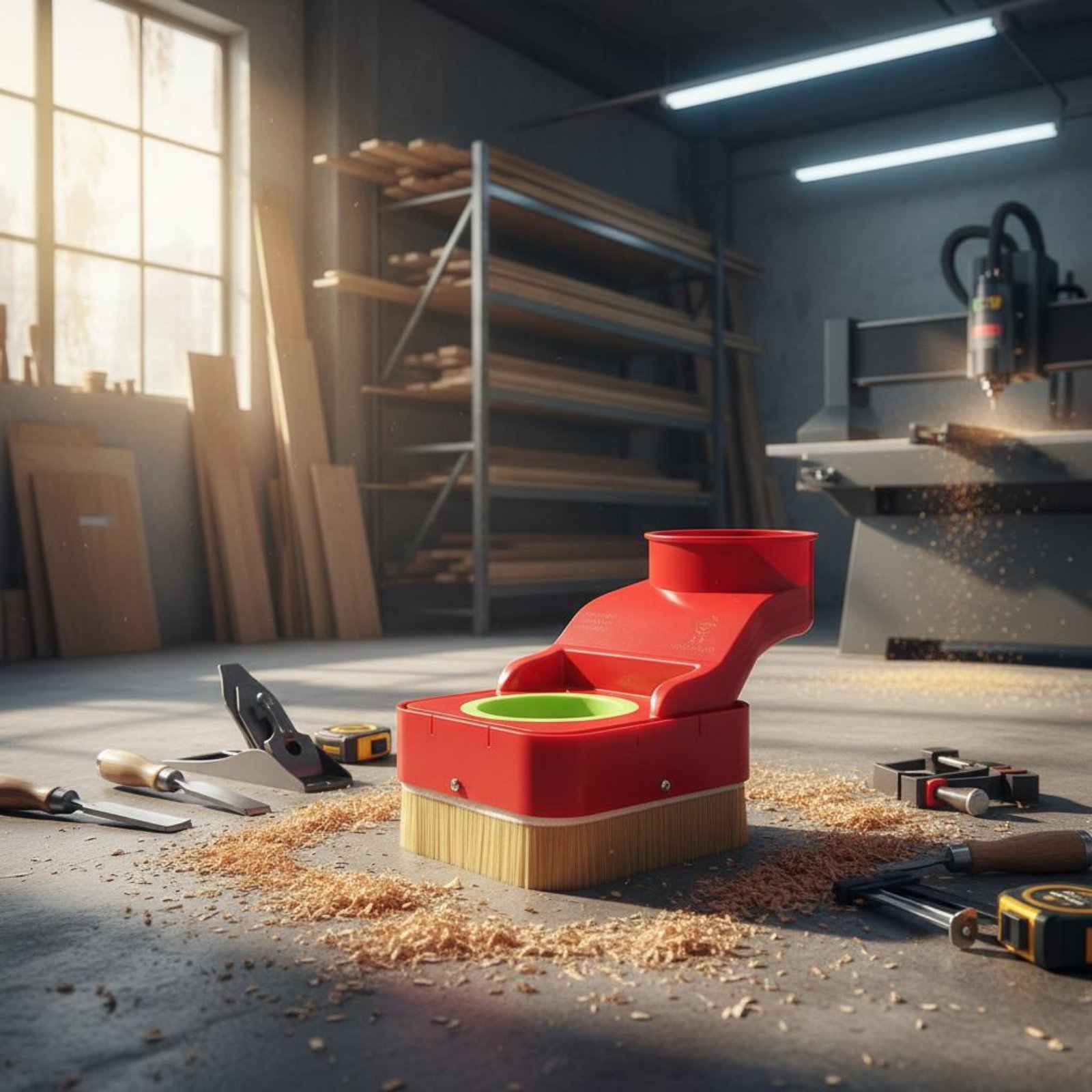 Osłona przeciwpyłowa do frezar – Vacuum Cleaner Woodworking recenzja i cena