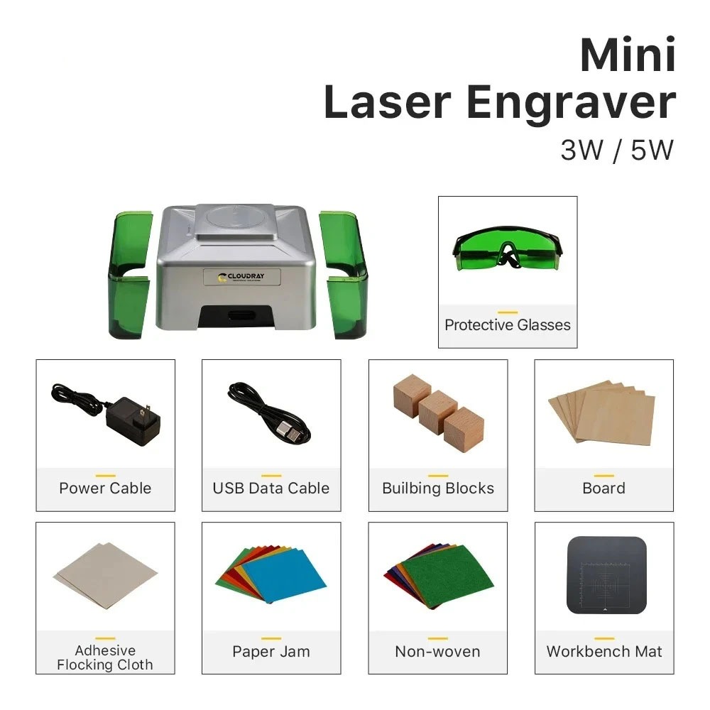Miniaturowa laserowa grawerka  – Woodworking Logo recenzja i cena