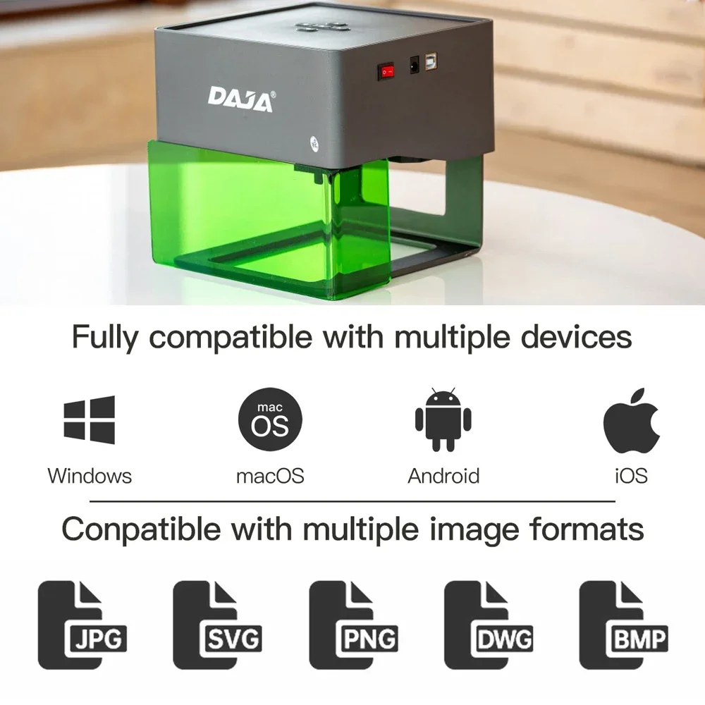 DAJA grawer laserowy CNC DIY D – Woodworking Logo recenzja i cena