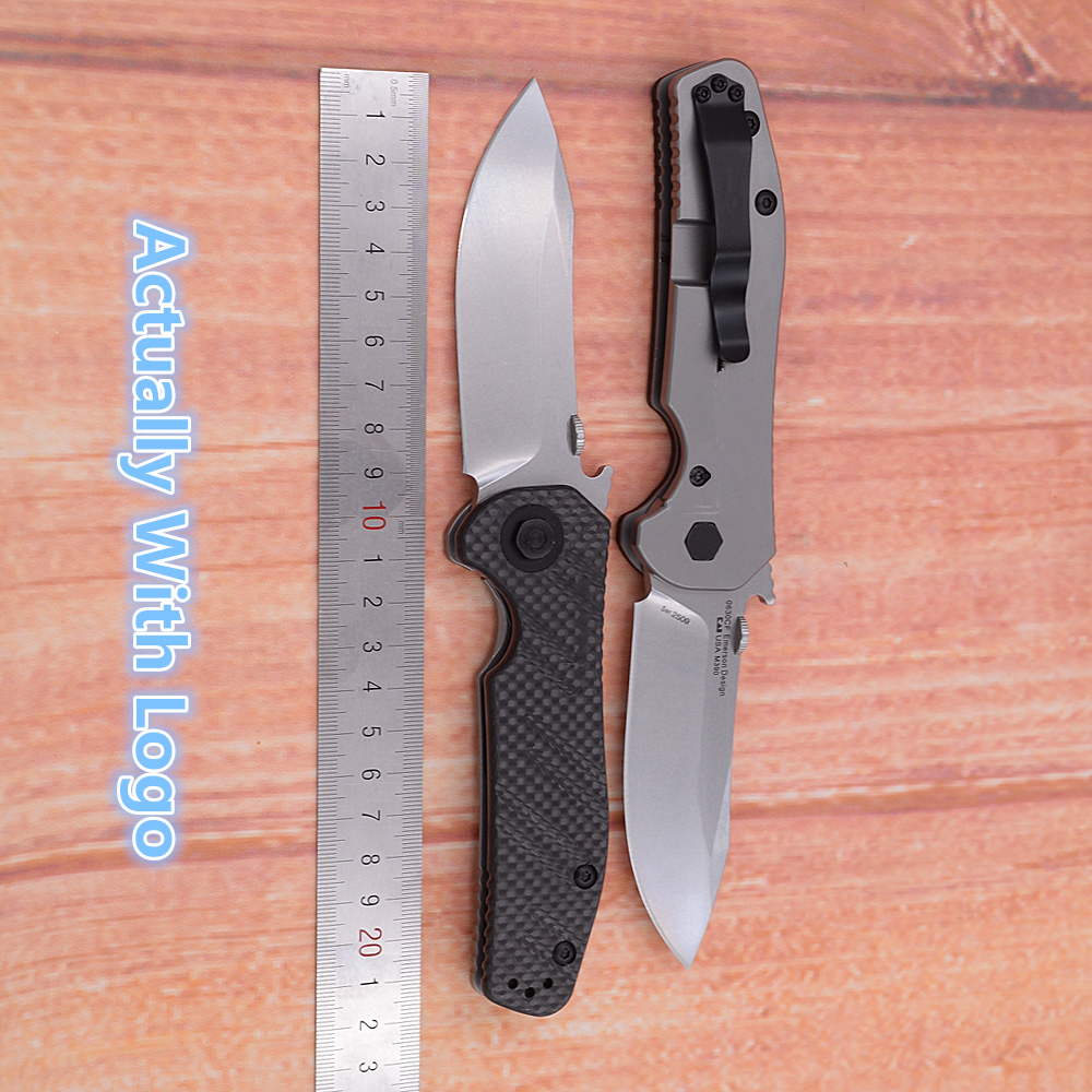 Nóż Emerson Style 0630CF 0630  – Woodworking Logo recenzja i cena
