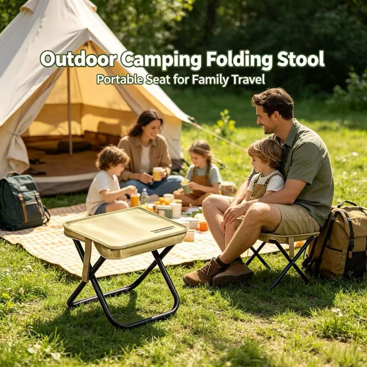 Składany przenośny stołek Magz – Woodworking Outdoor Furniture recenzja i cena