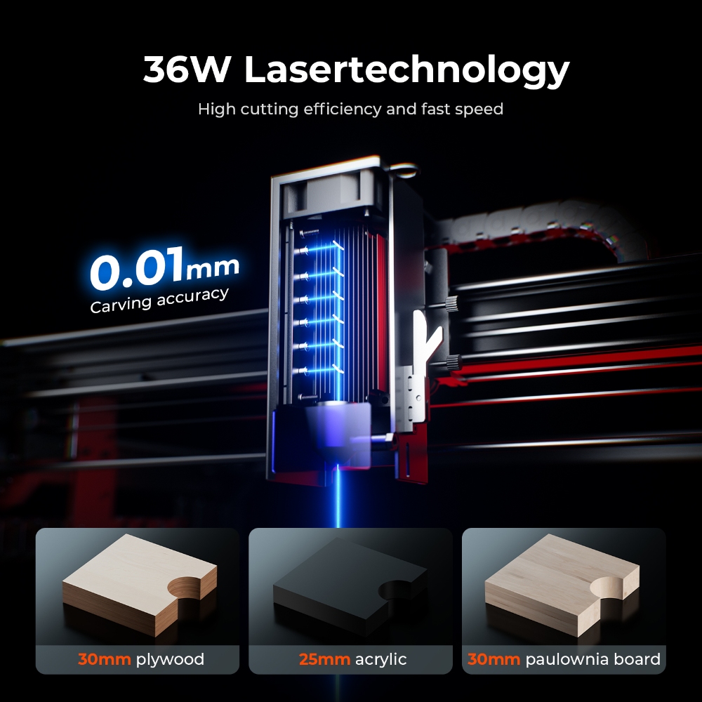 Laserowa maszyna grawerująca A – Woodworking App recenzja i cena