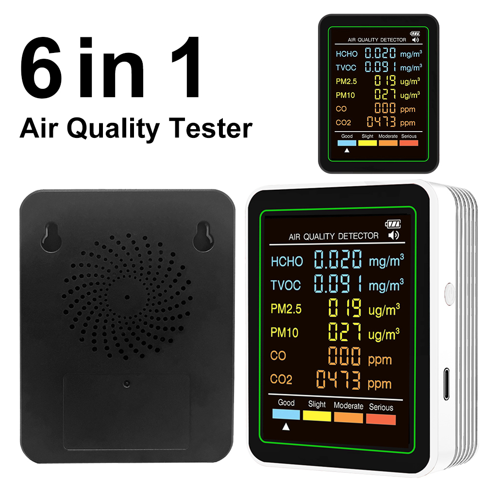 Tester jakości powietrza 6w1 P – Woodworking App recenzja i cena