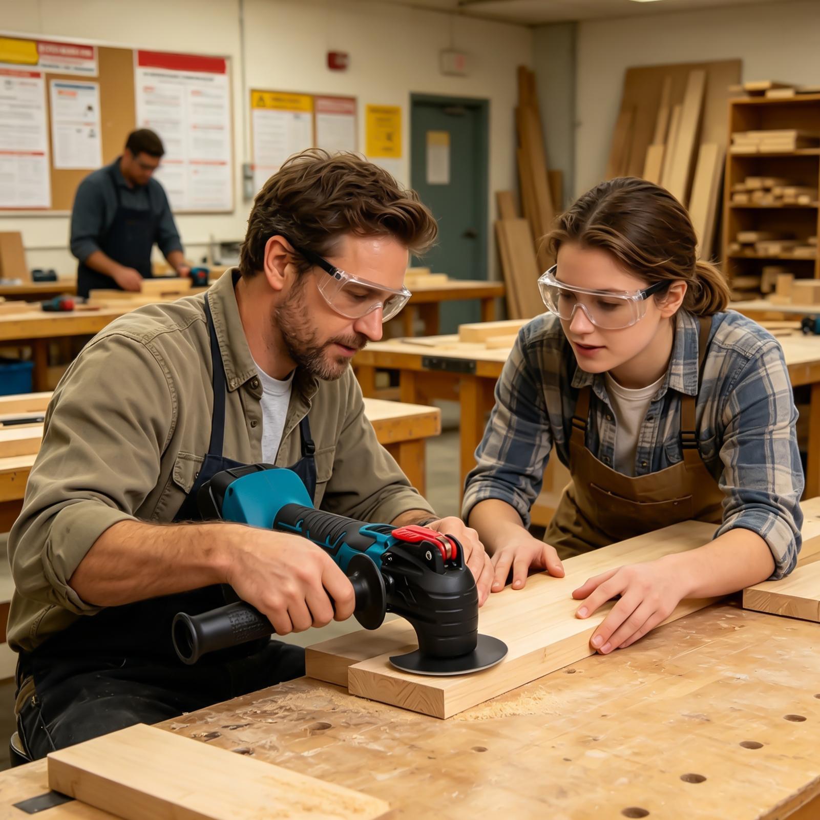 Szlifierka kątowa akumulatorow – Woodworking Garage recenzja i cena