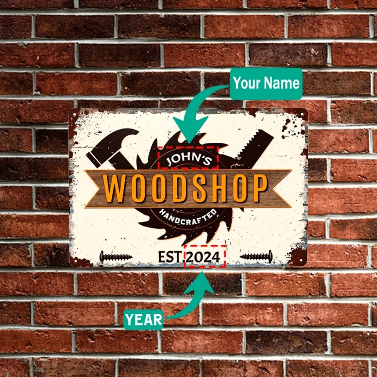 Spersonalizowana tabliczka sto – Woodworking Garage recenzja i cena