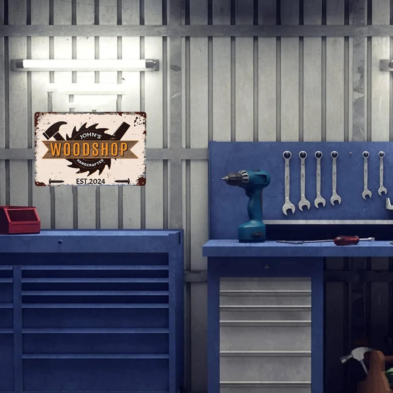 Spersonalizowana tabliczka sto – Woodworking Garage recenzja i cena