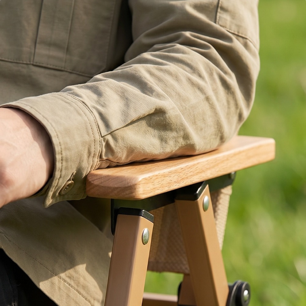 Składane przenośne krzesło kem – Woodworking Outdoor Furniture recenzja i cena